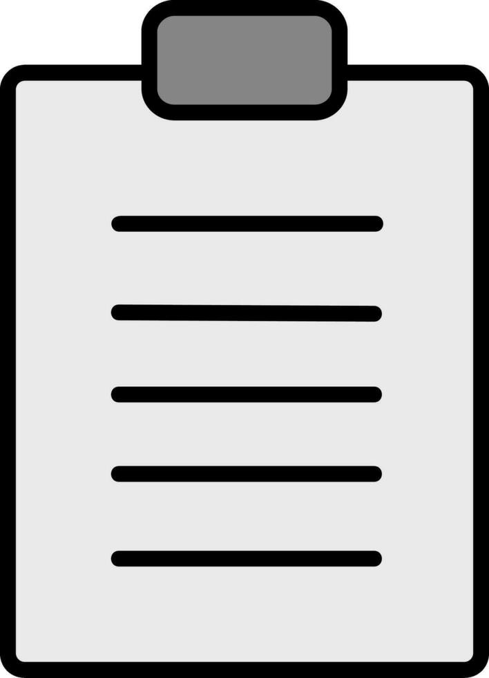 Clip board Vector Icon