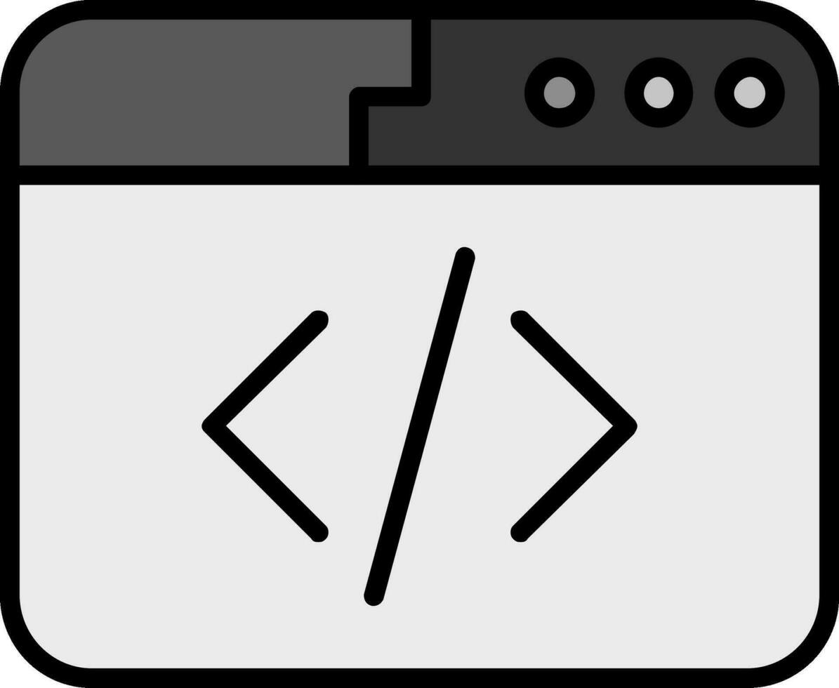 Coding Vector Icon