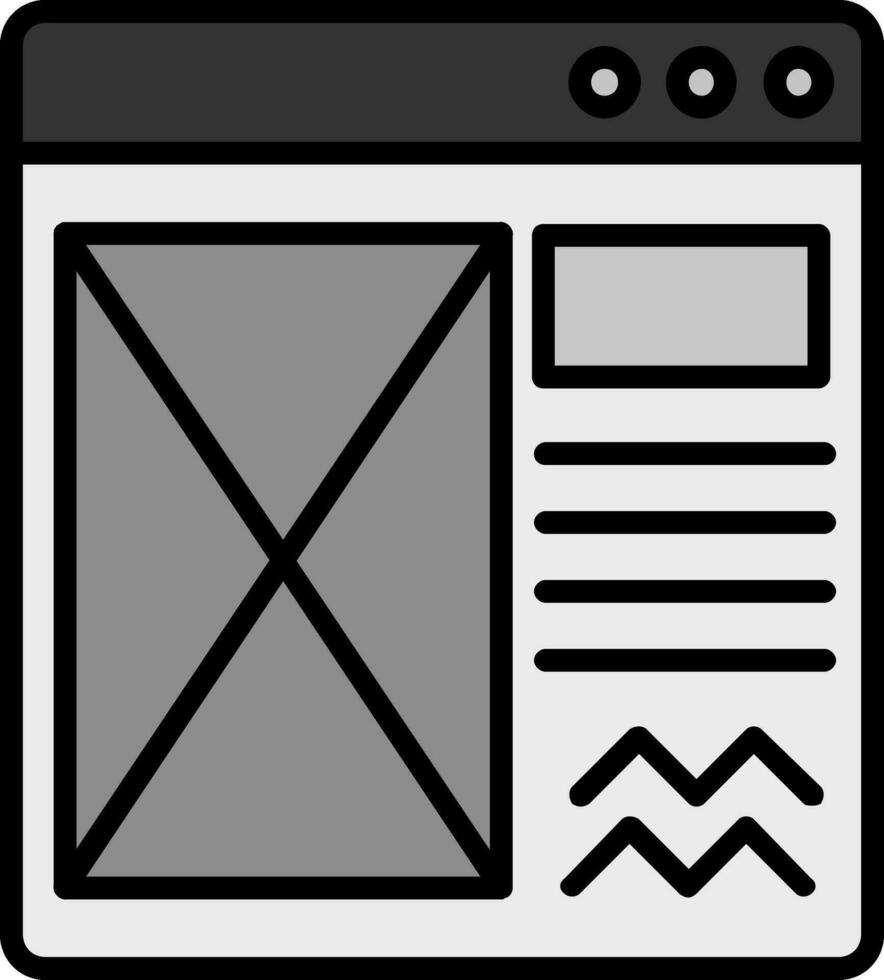 Layout Vector Icon