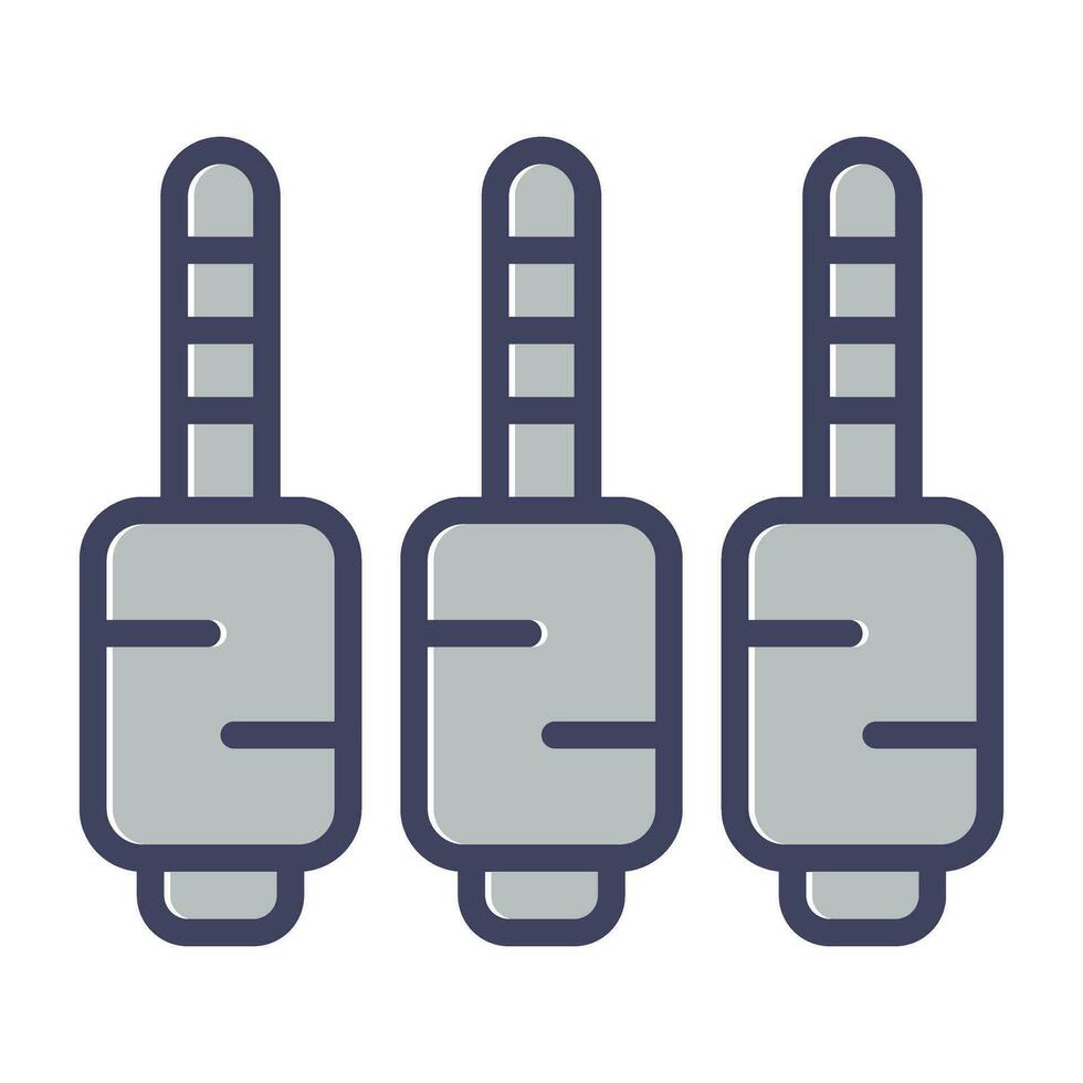 Jack Cable Vector Icon