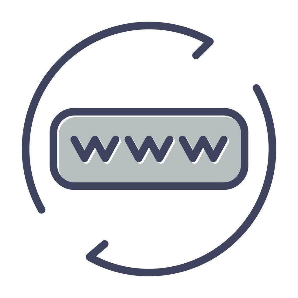 Domain Renewal Vector Icon