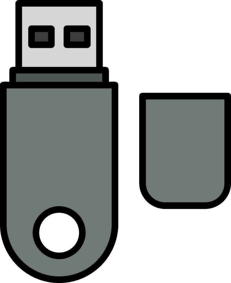 Pendrive Vector Icon