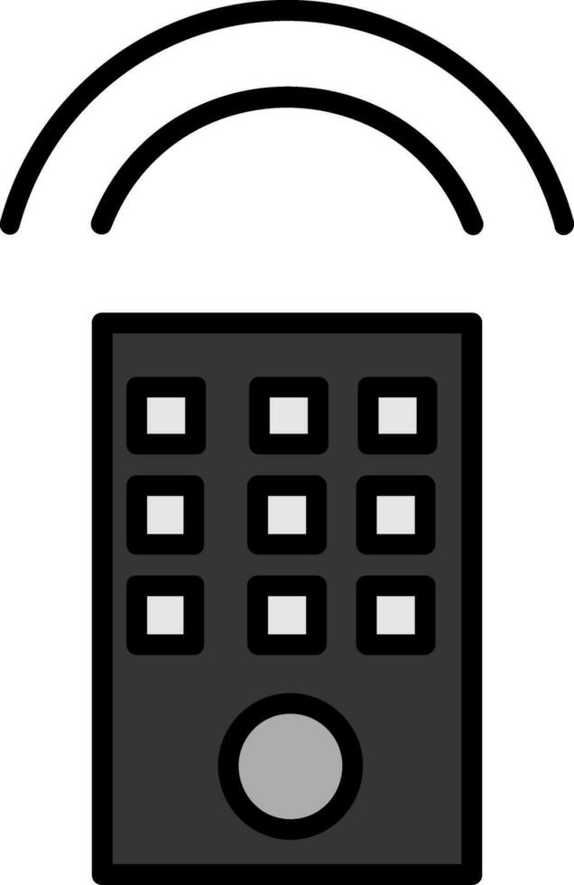 Remote Vector Icon