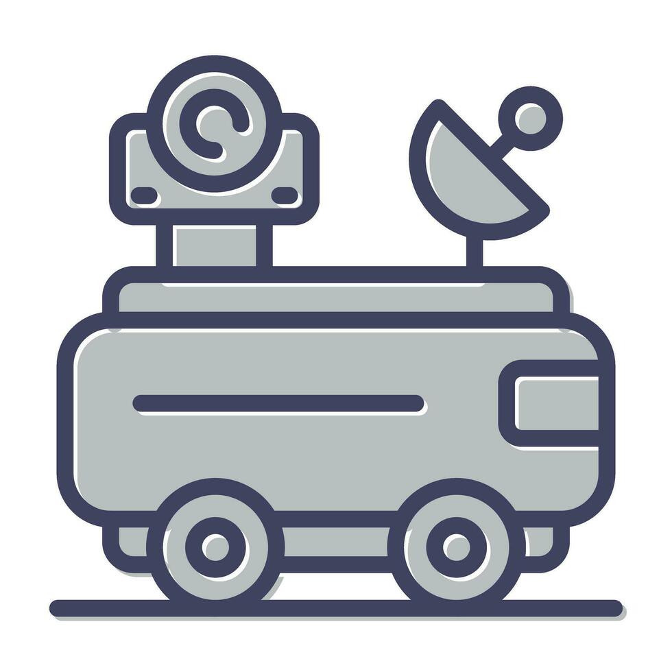 Moon Rover Vector Icon