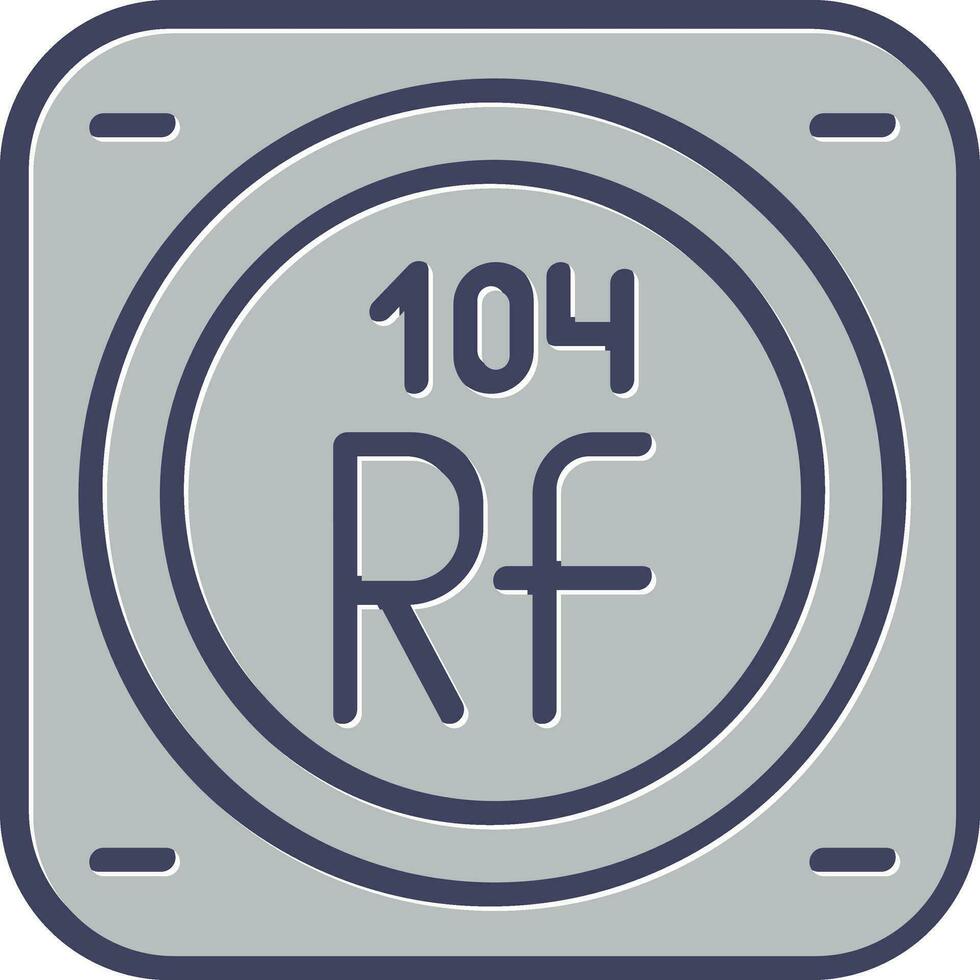 Rutherfordio Vector Icon