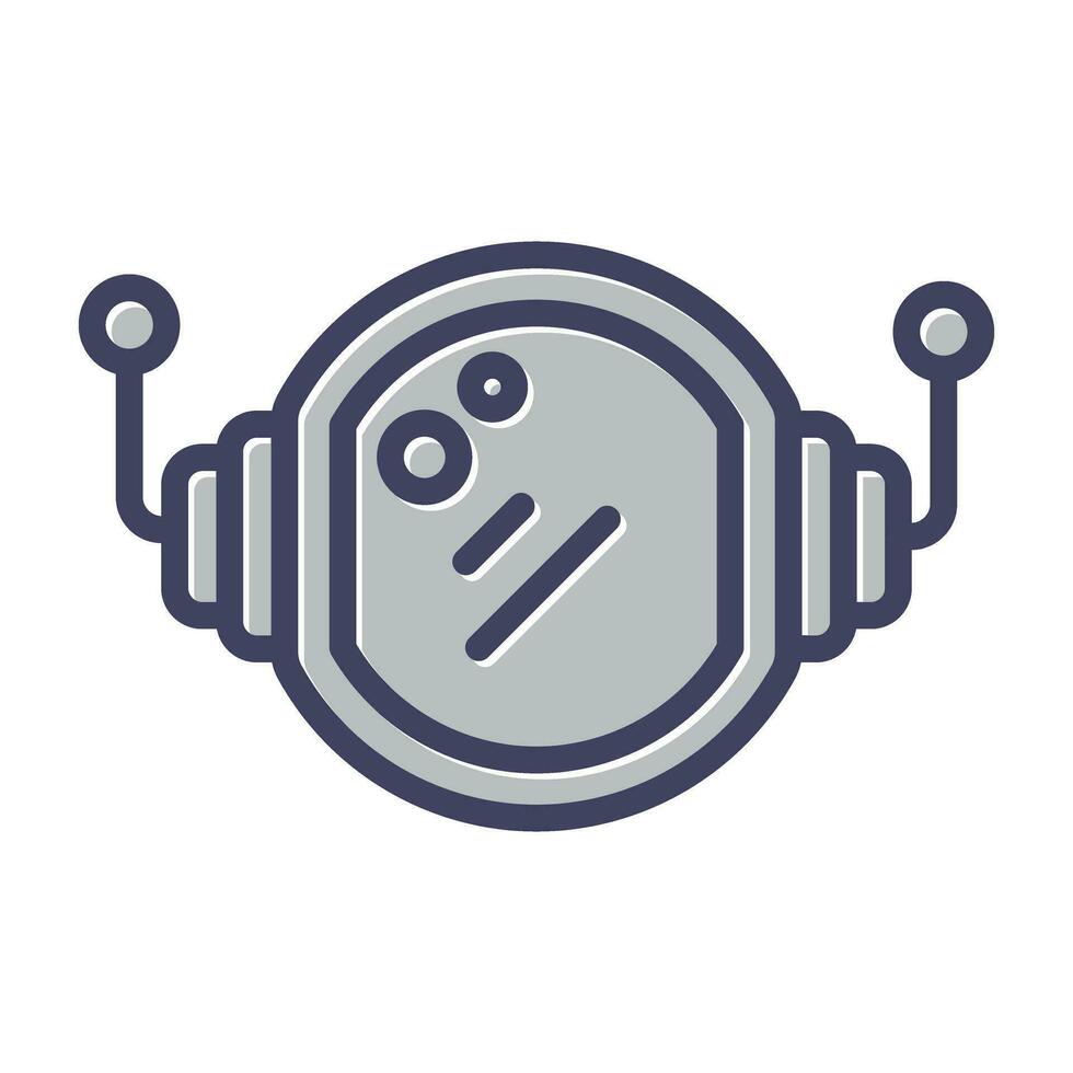 Astronaut Helmet Vector Icon