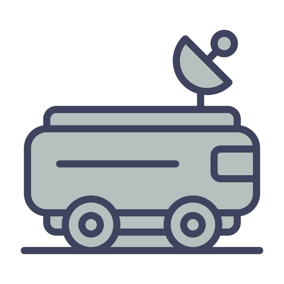 Mars Rover Vector Icon