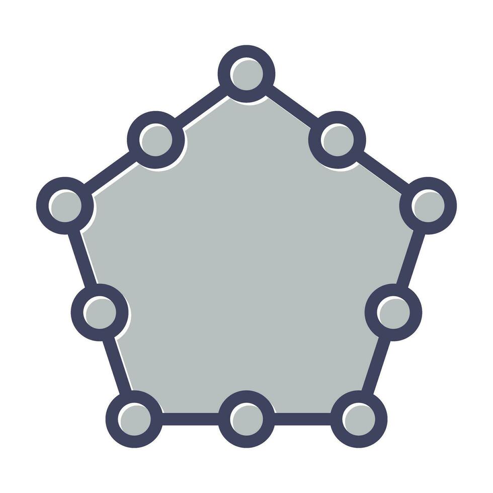 Hexagon Vector Icon