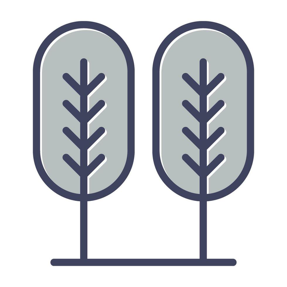 Birch tree Vector Icon