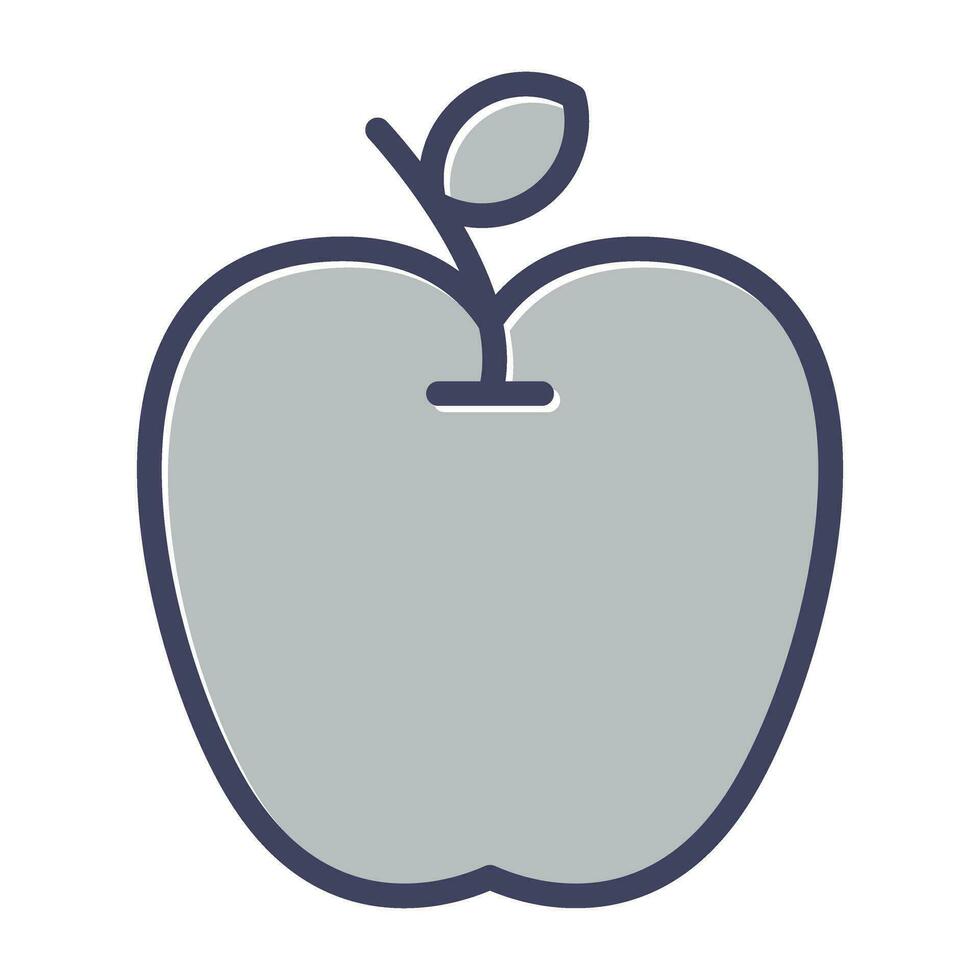 icono de vector de manzana