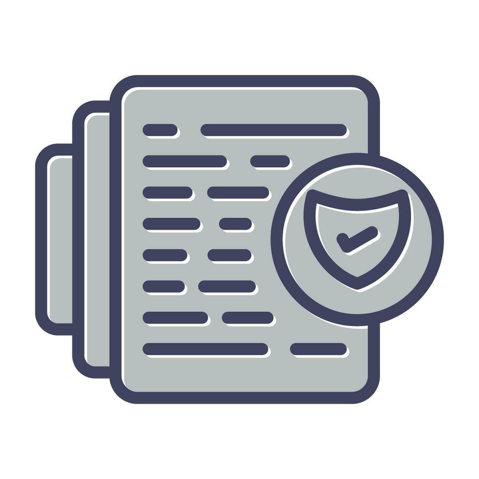 Document Compliance Vector Icon