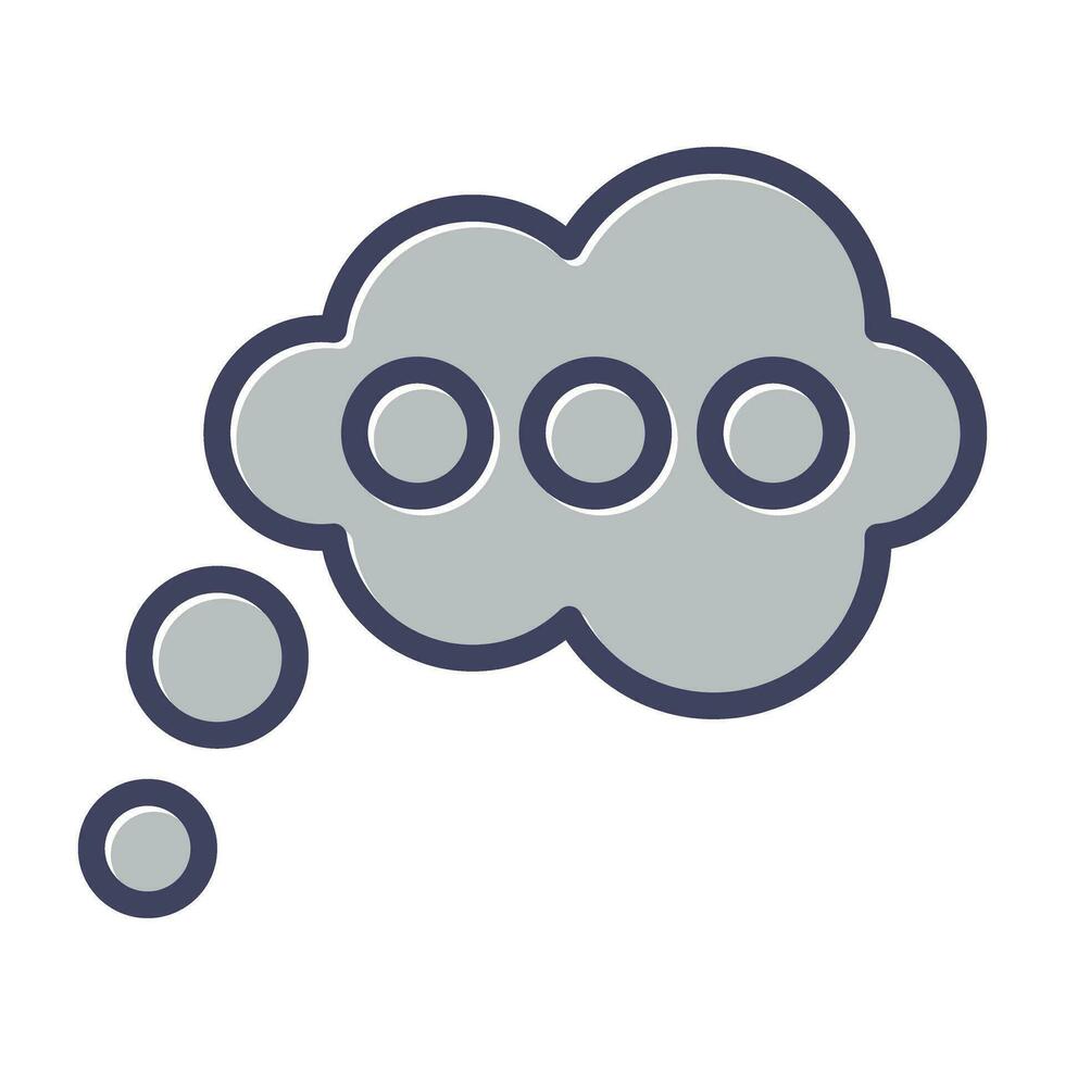 Thinking Vector Icon