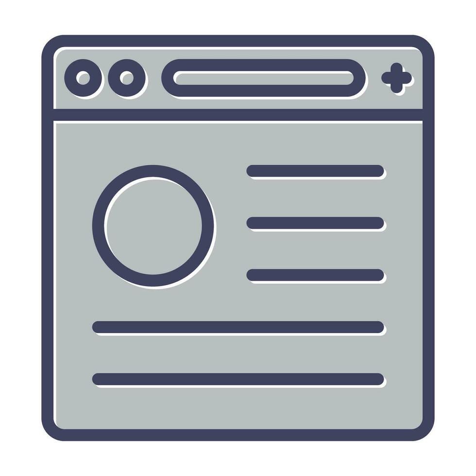 Browser Vector Icon