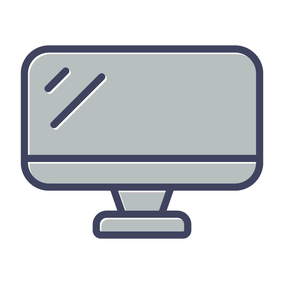 Monitor Vector Icon