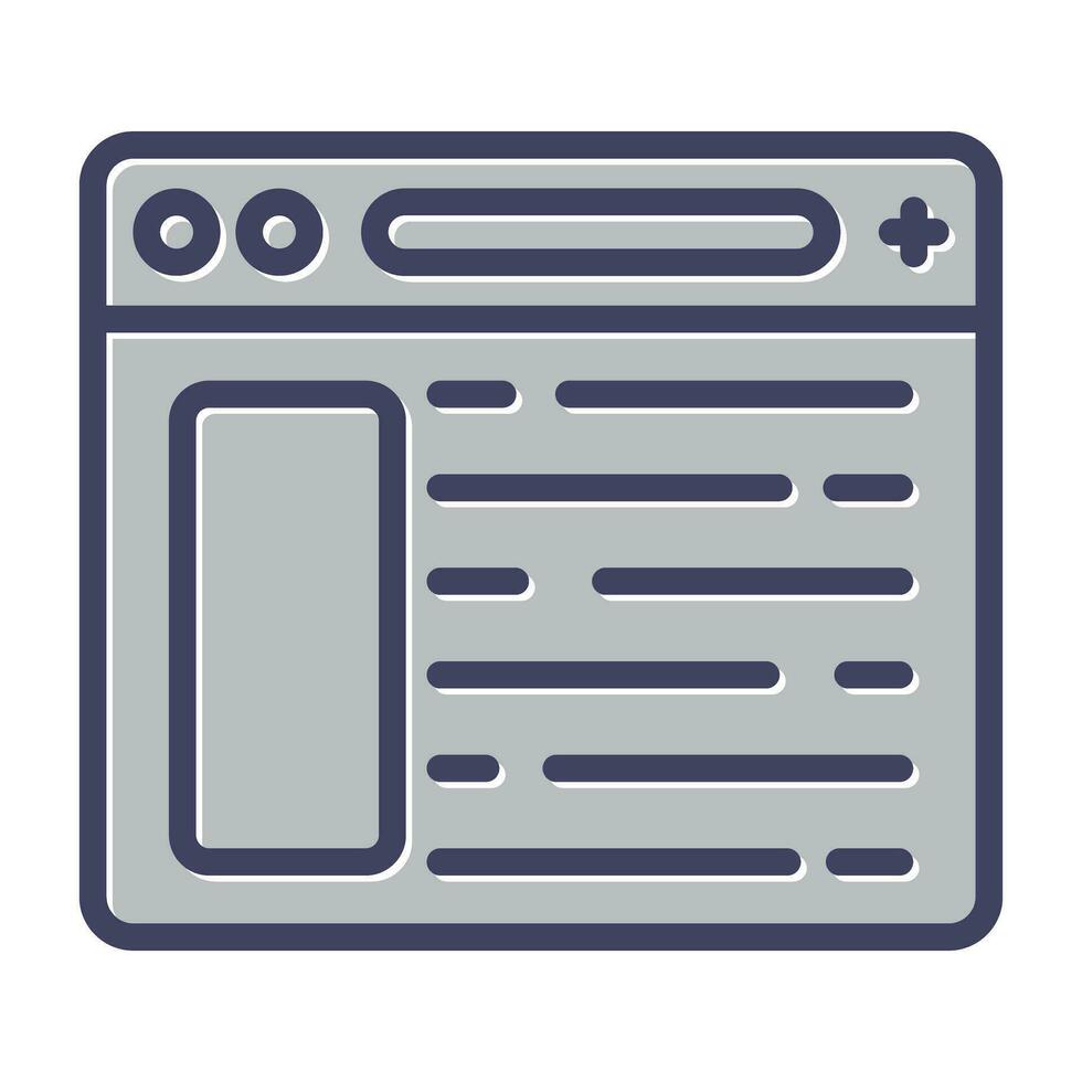 Browser Vector Icon