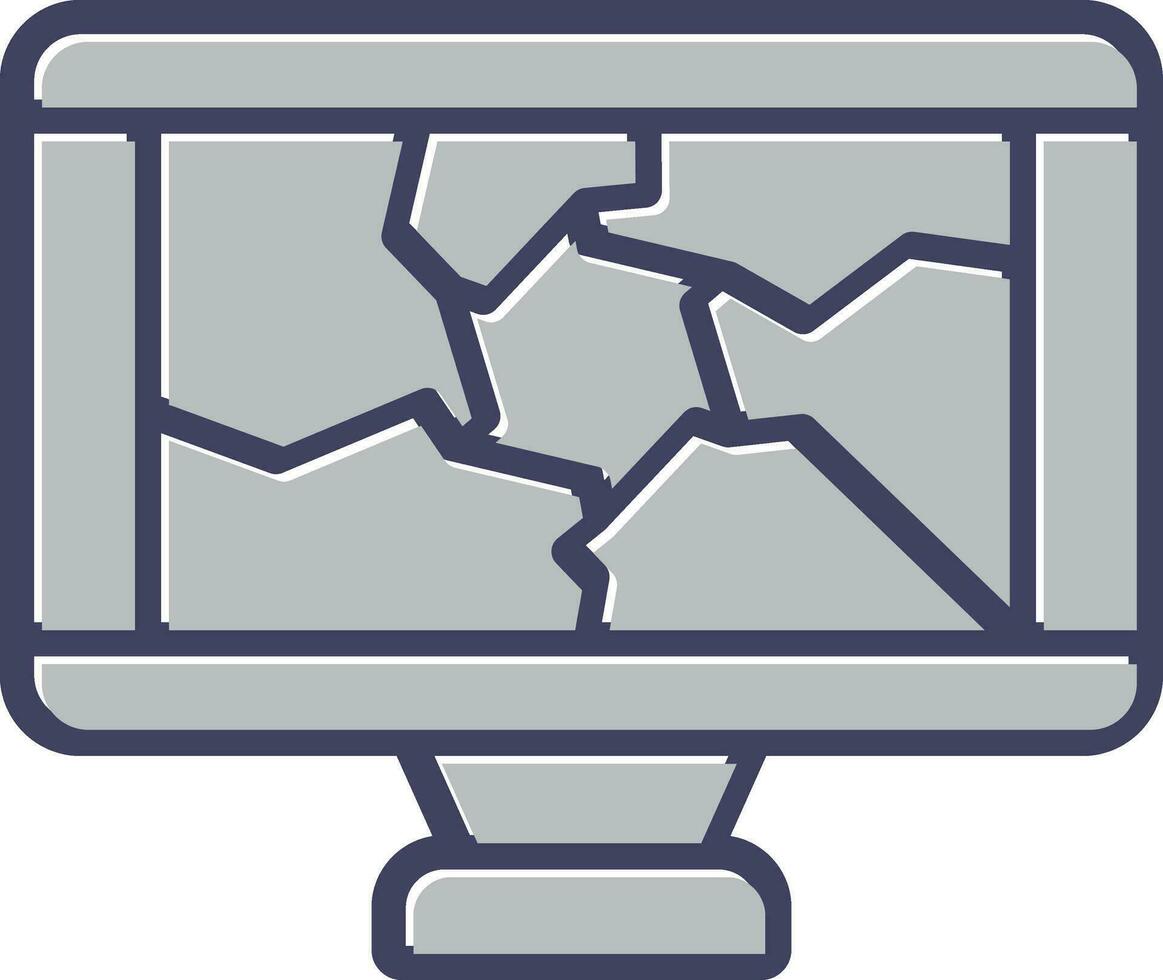 Computer Vector Icon