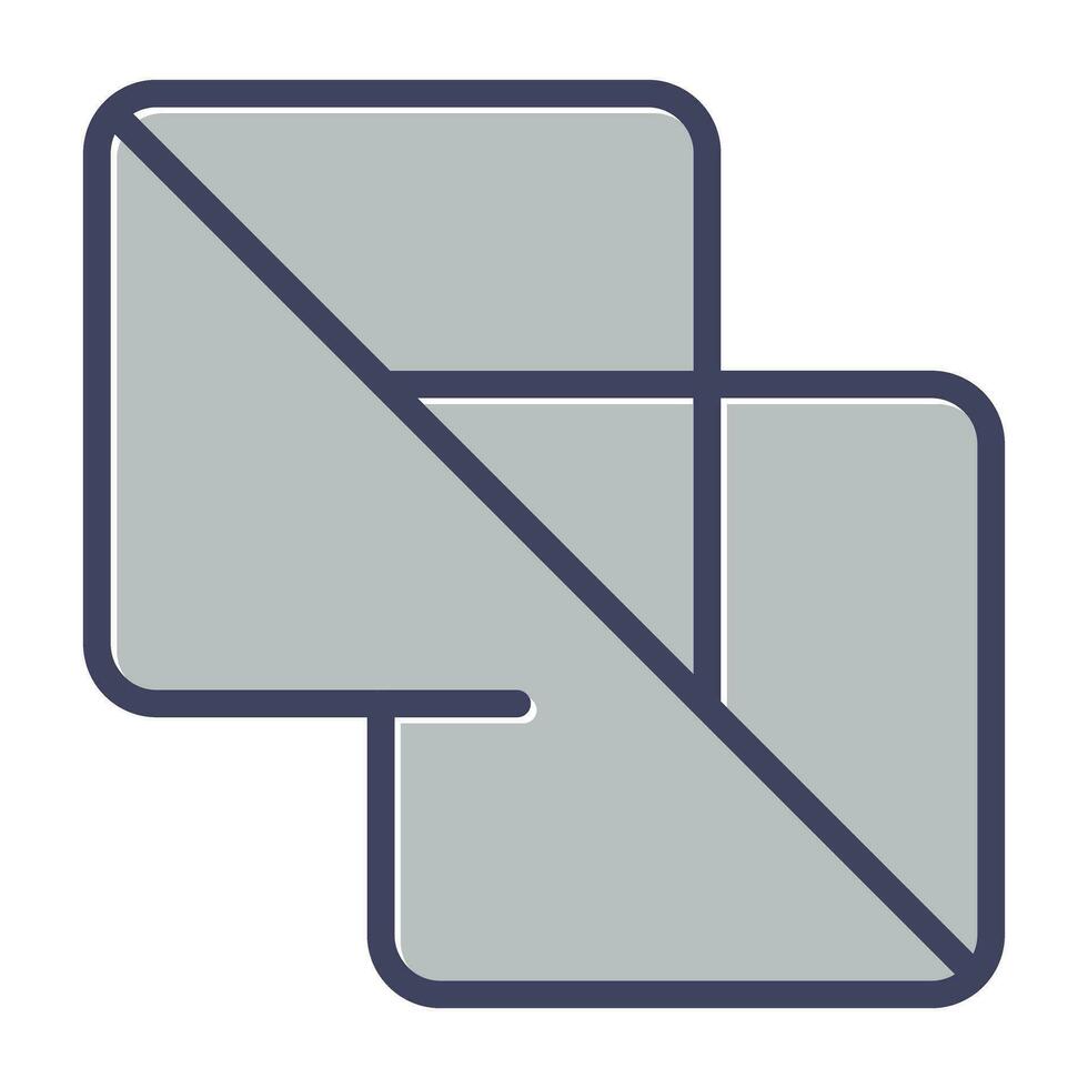 Flatten Vector Icon