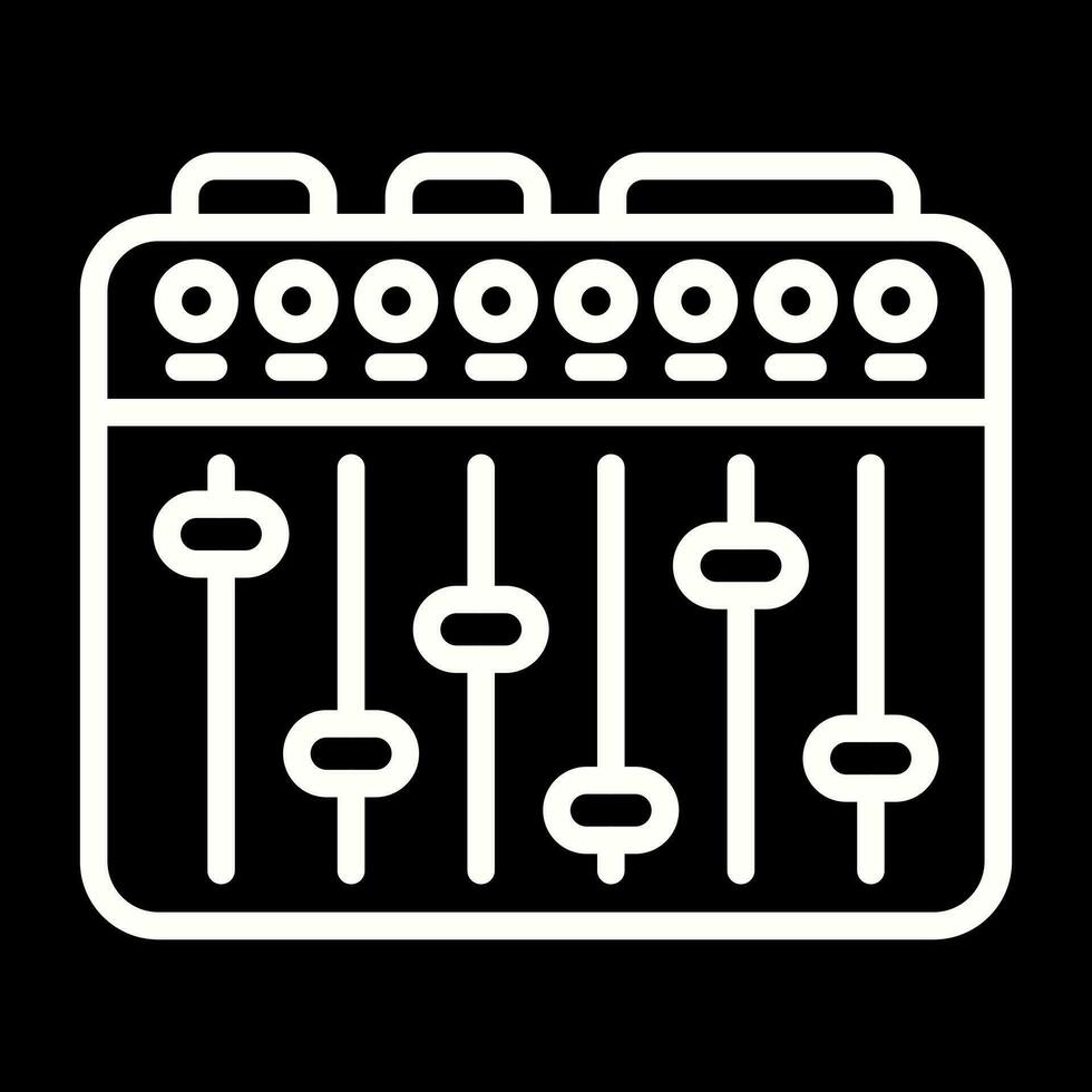 Sound Mixer Vector Icon