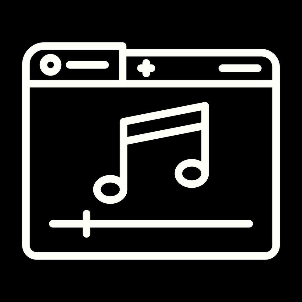 Music Player Vector Icon