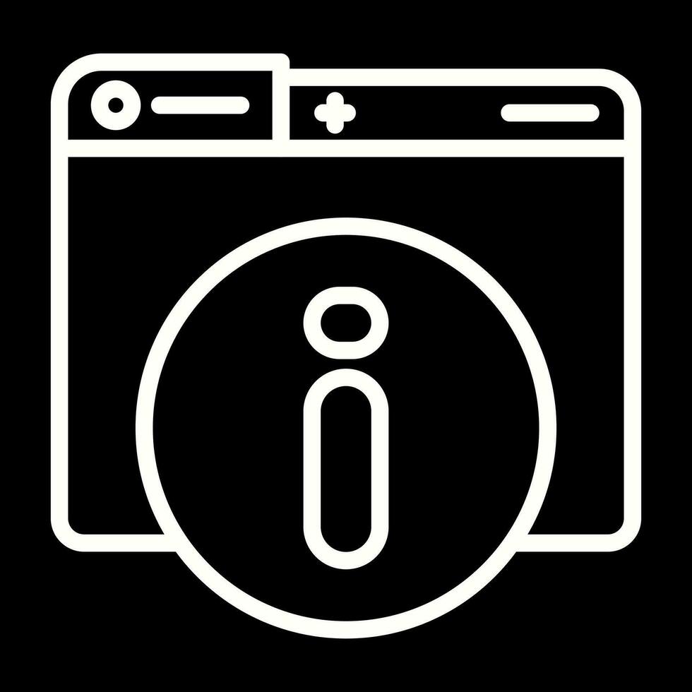 Information Symbol Vector Icon