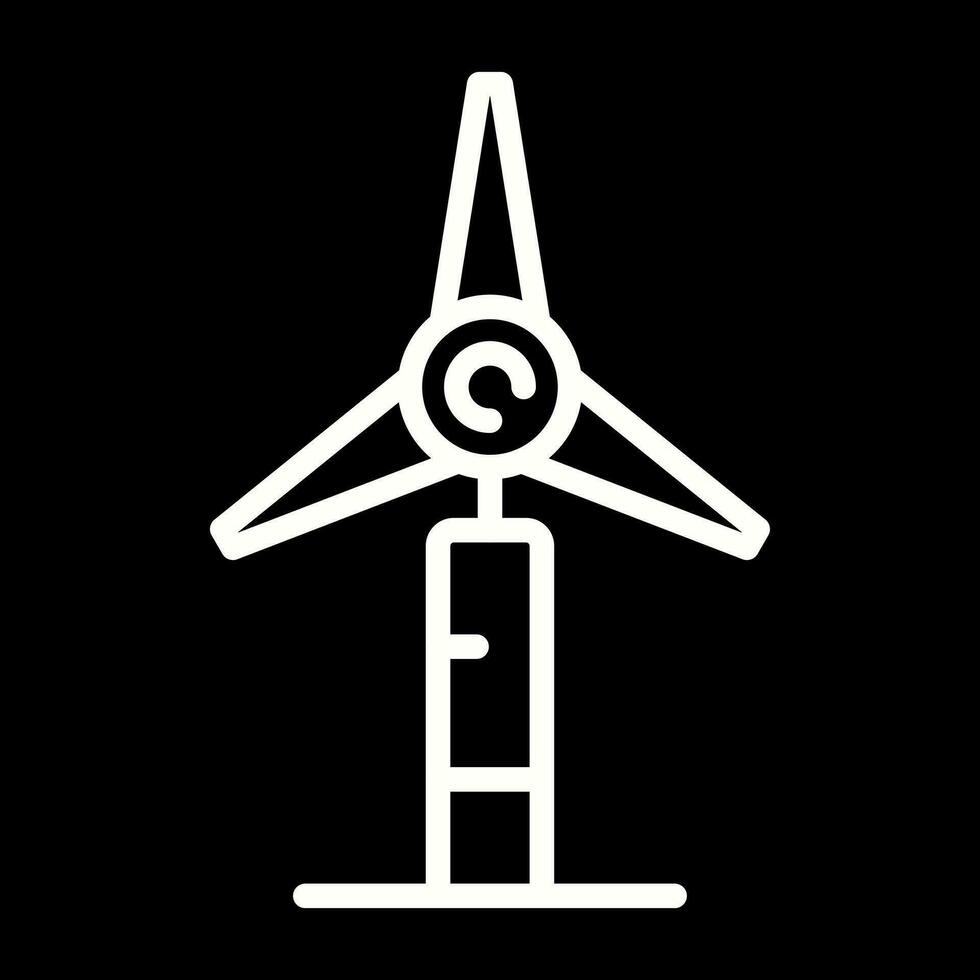 Windmill Vector Icon