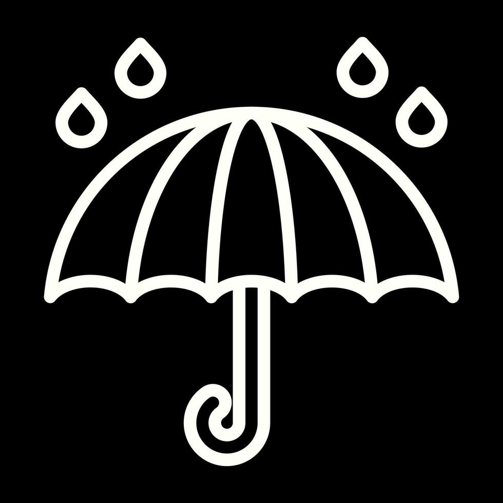 Umbrella Vector Icon