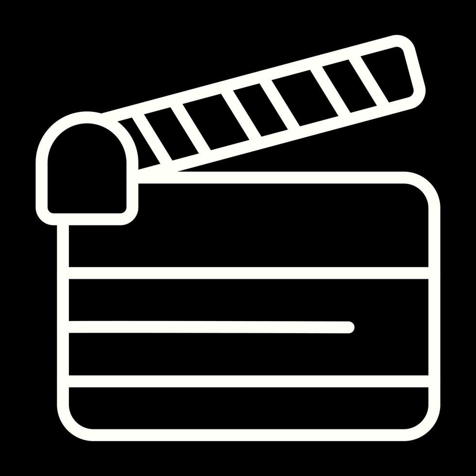 Clapperboard Vector Icon