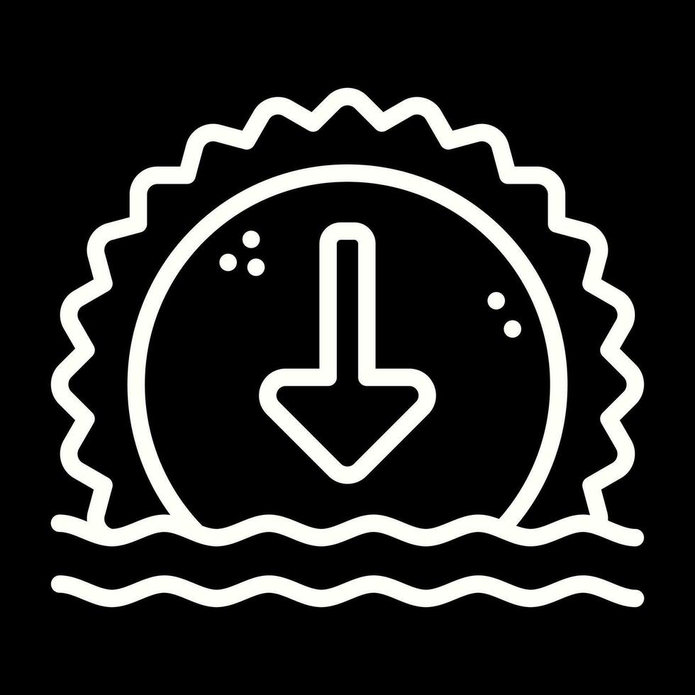 Sunset Vector Icon