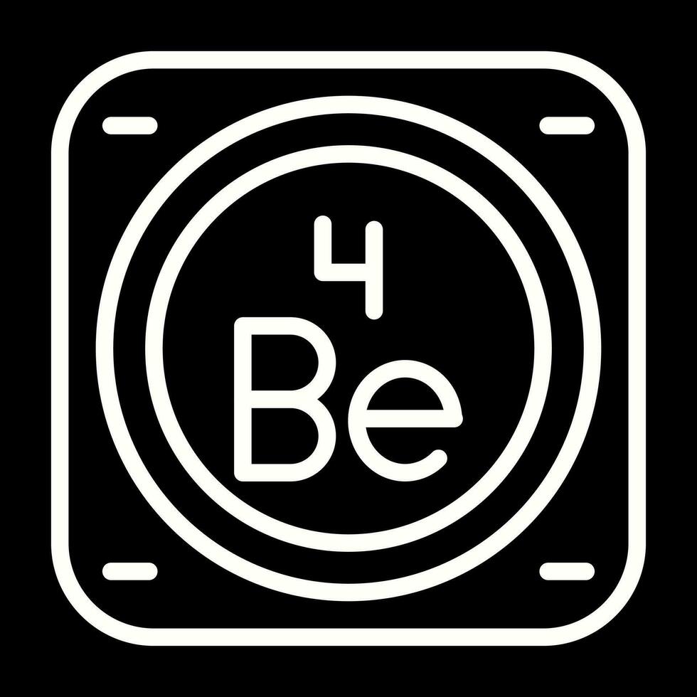 Chemical Element Vector Icon