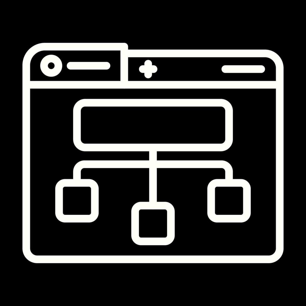 Site Map Vector Icon