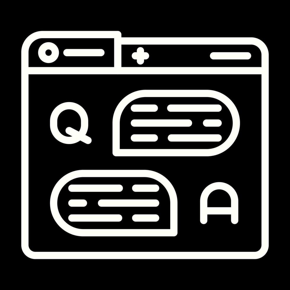 Forum Vector Icon