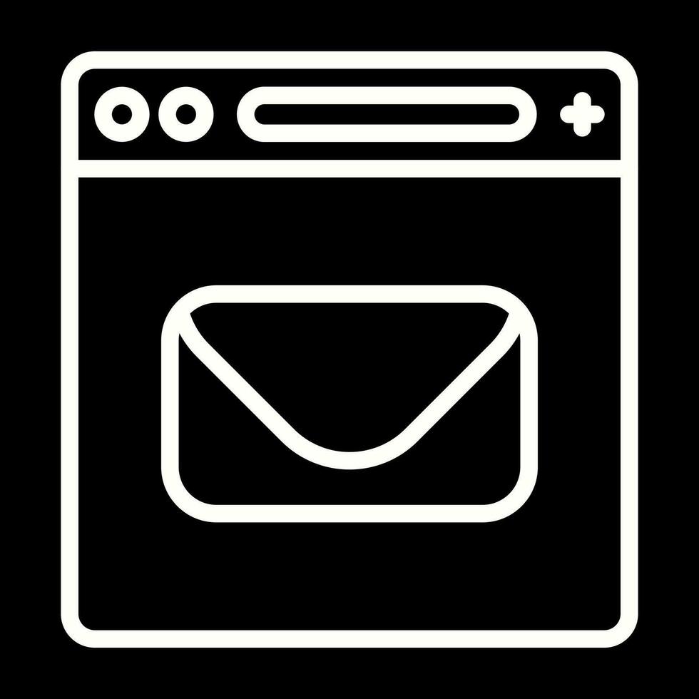 icono de vector de correo electrónico