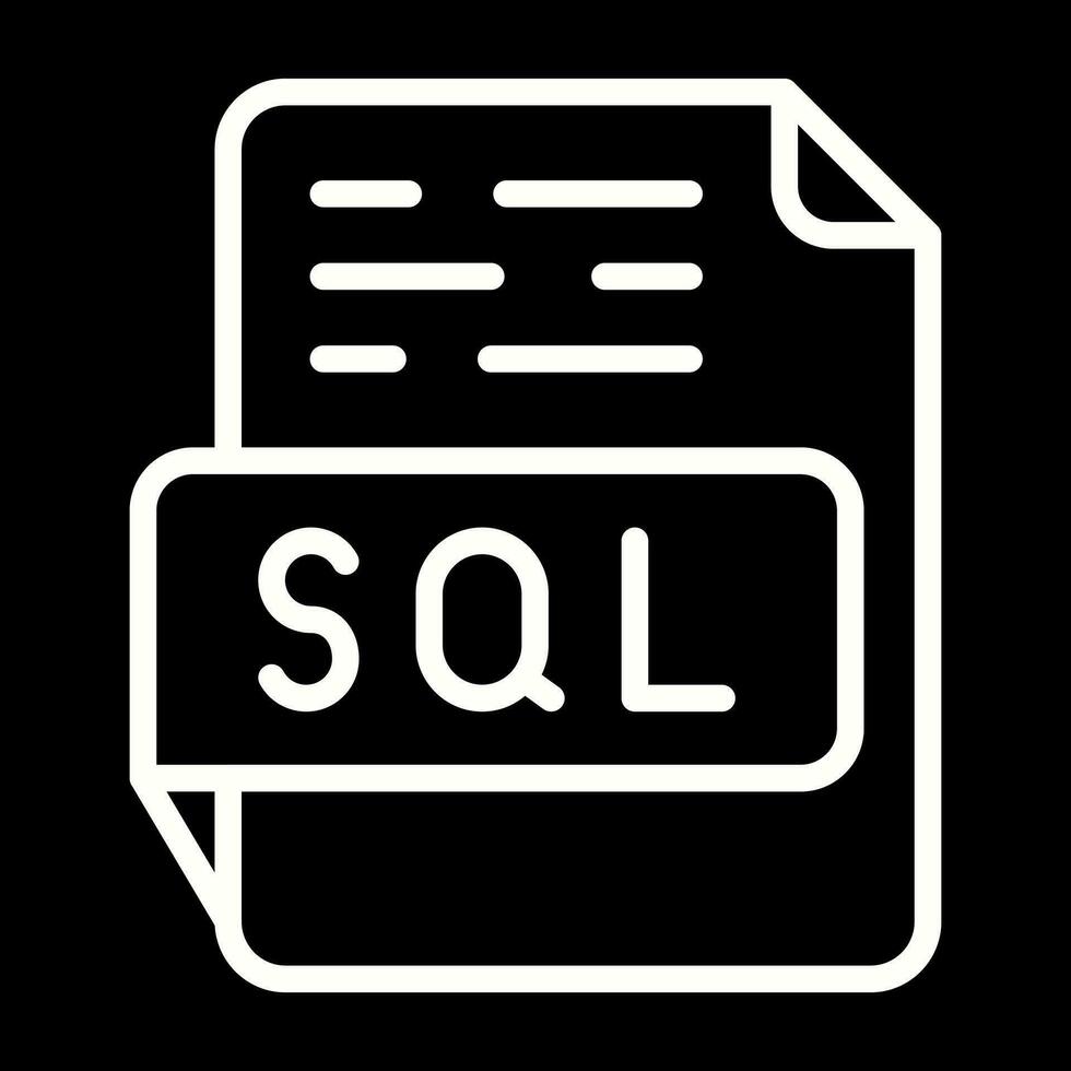 SQL Vector Icon