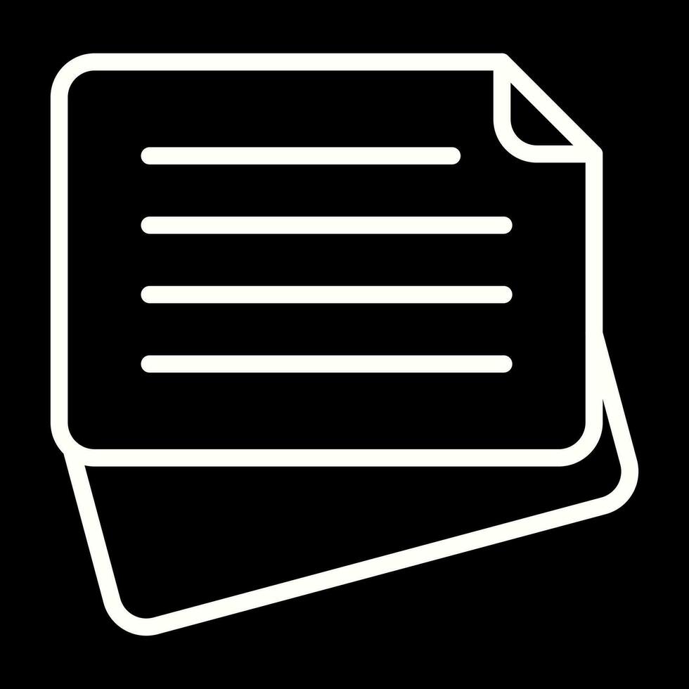 Sticky Note Vector Icon
