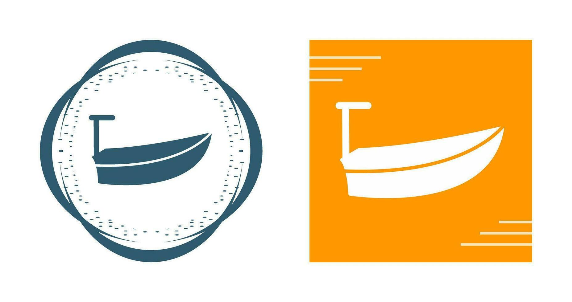 Small Boat Vector Icon