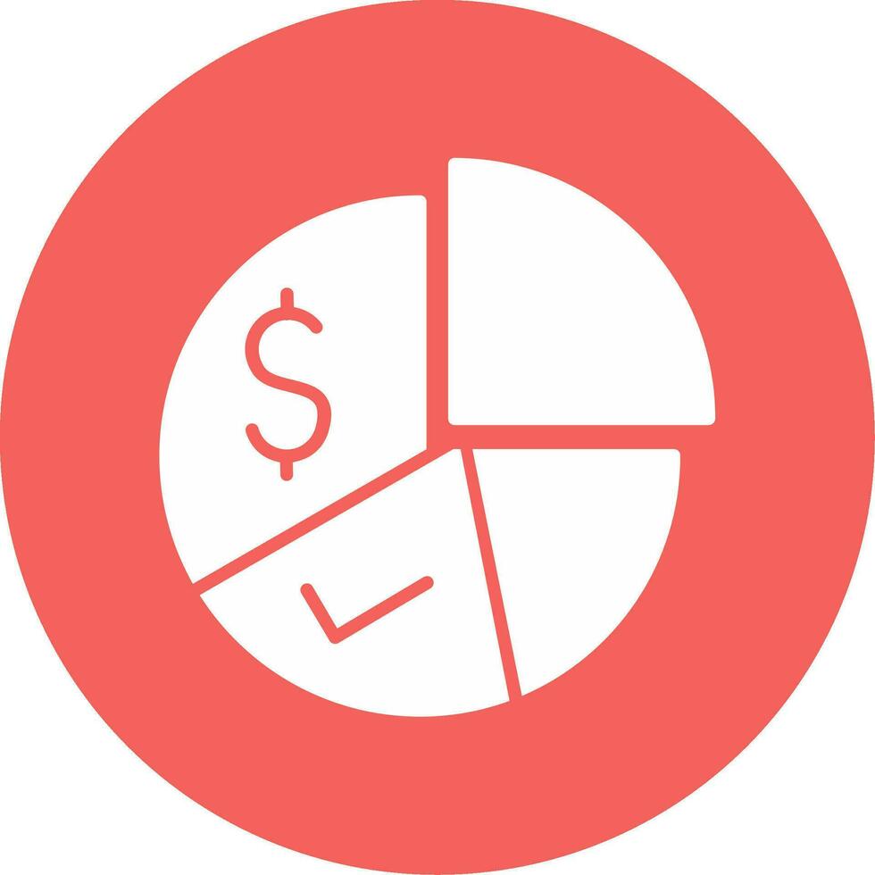 Pie Chart Vector Icon