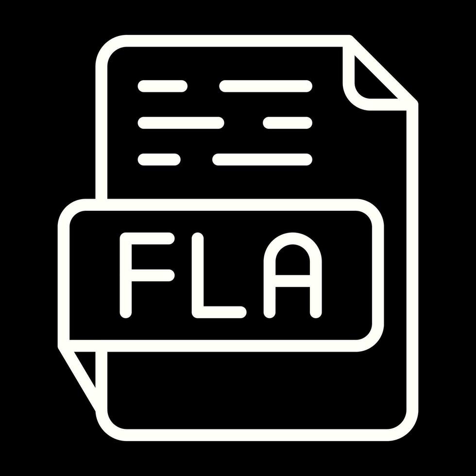 FLA Vector Icon