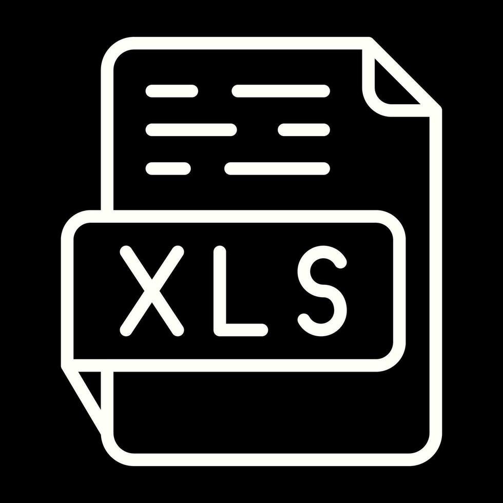 XLS Vector Icon