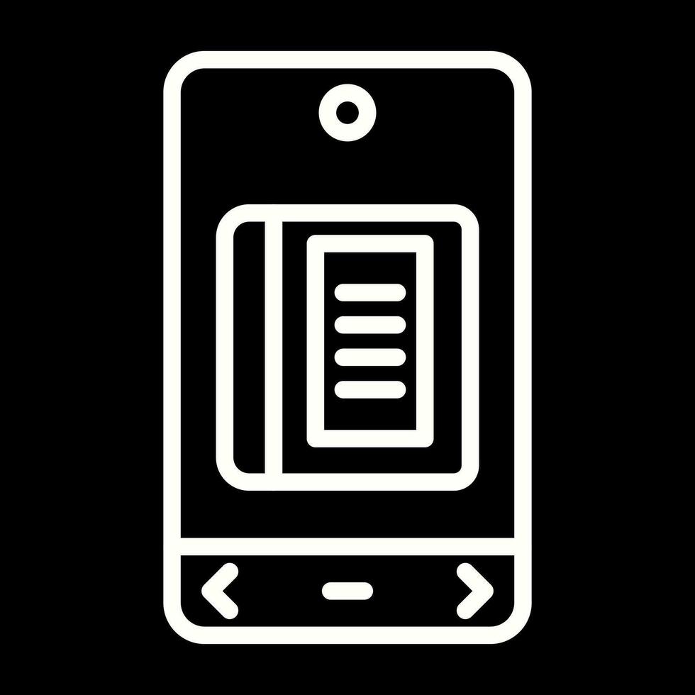 E Book Vector Icon