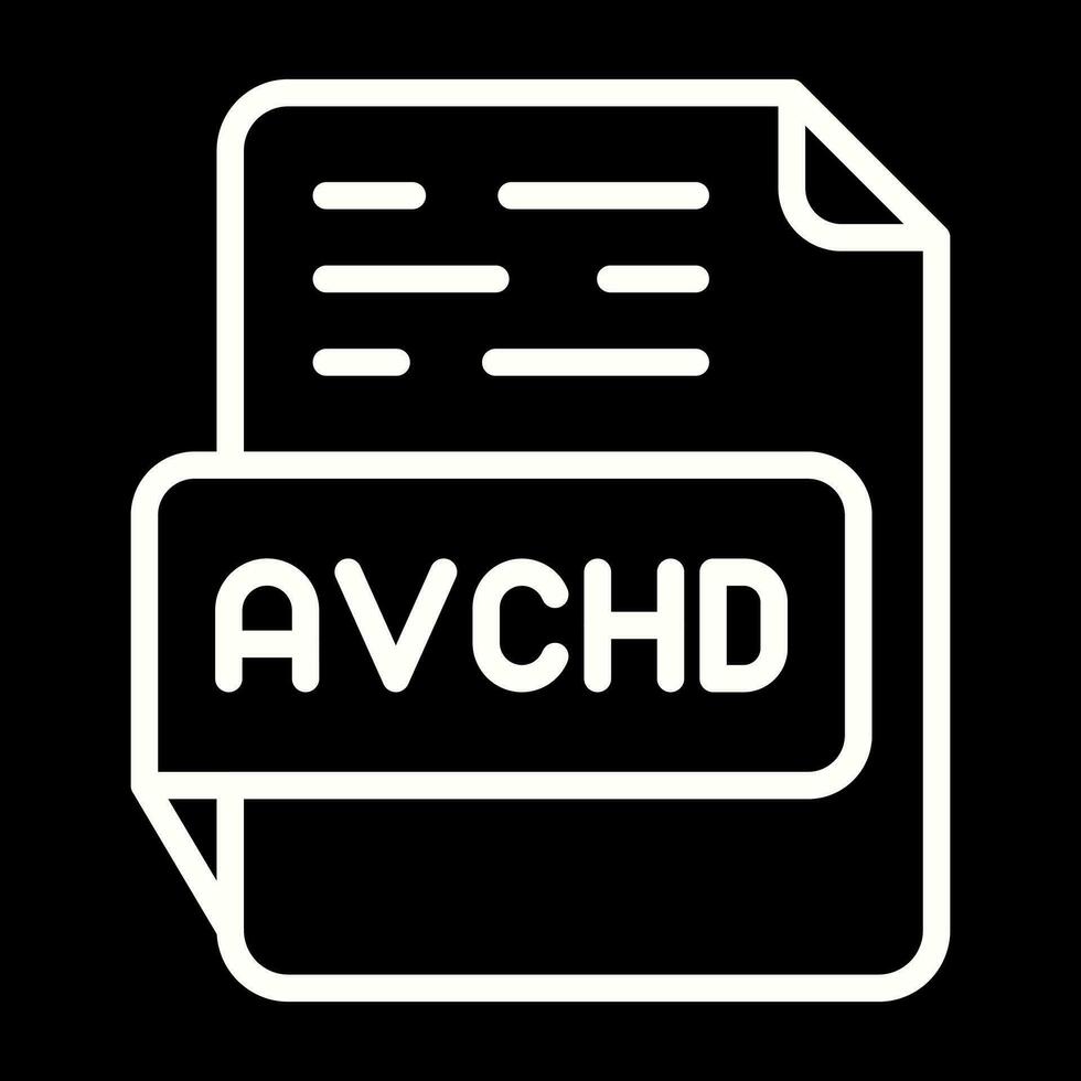 AVCHD Vector Icon