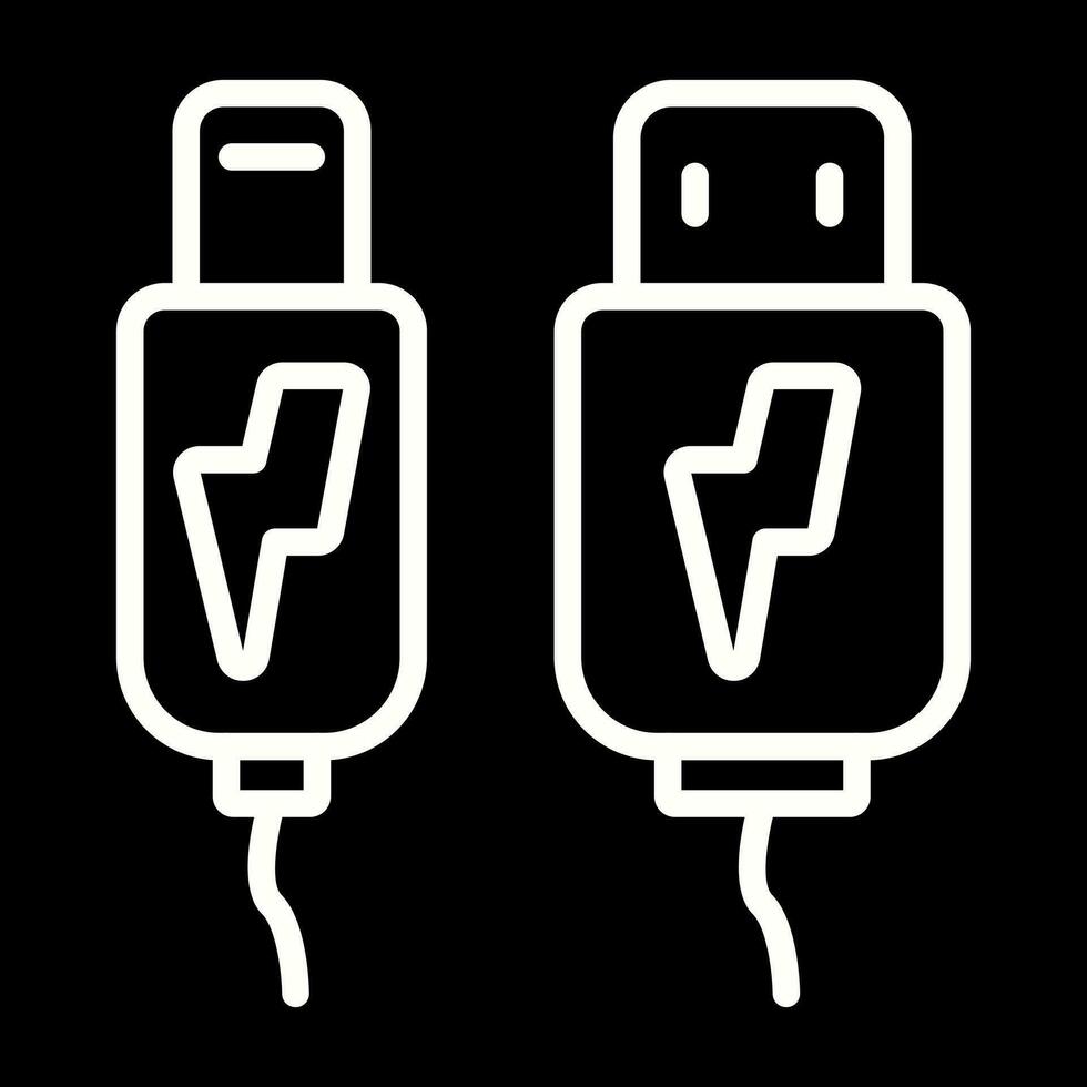 Thunderbolt Vector Icon