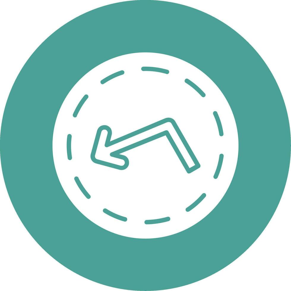 Bottom Left Vector Icon