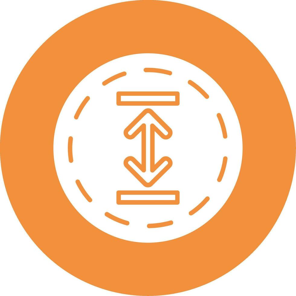Between Vector Icon