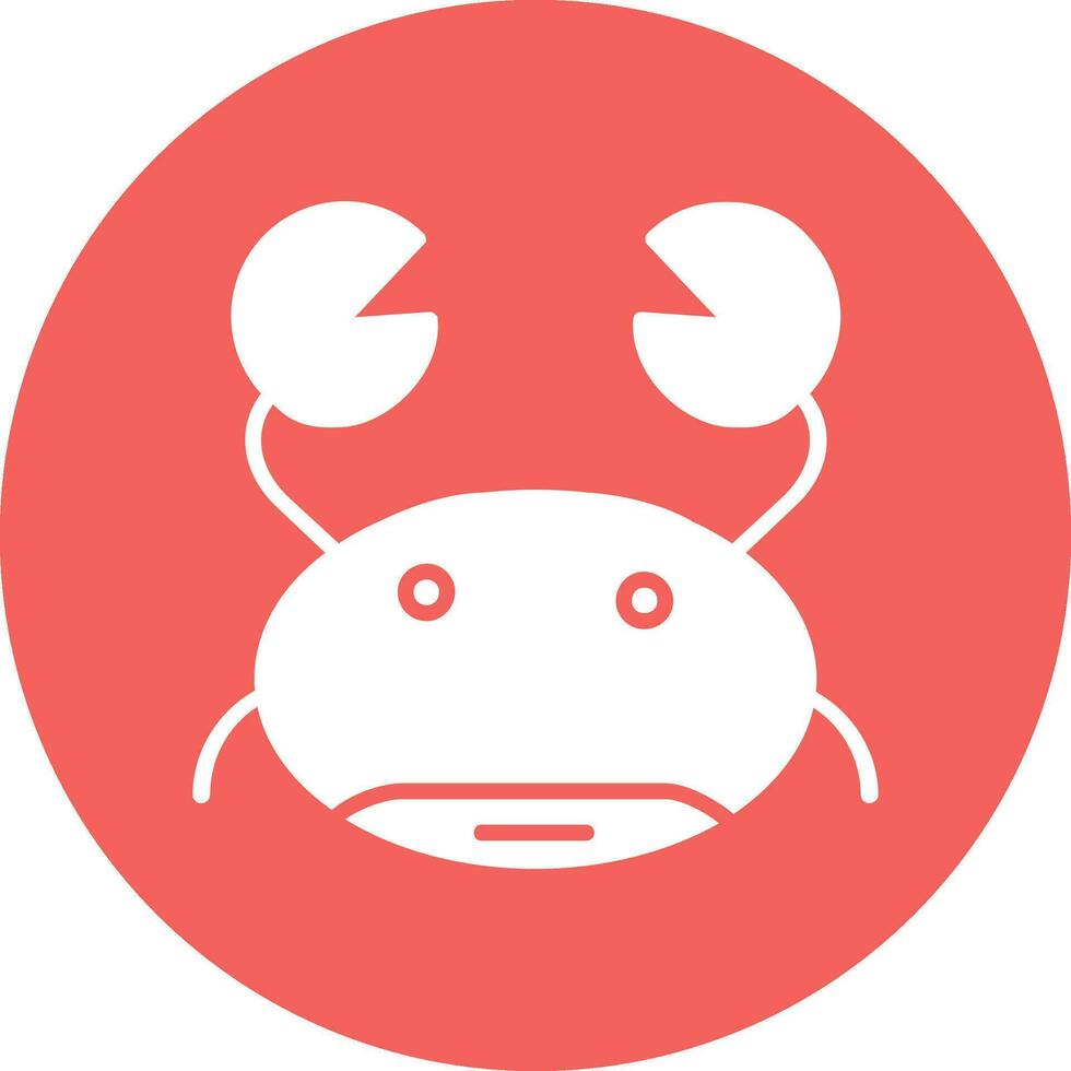 Crab Vector Icon