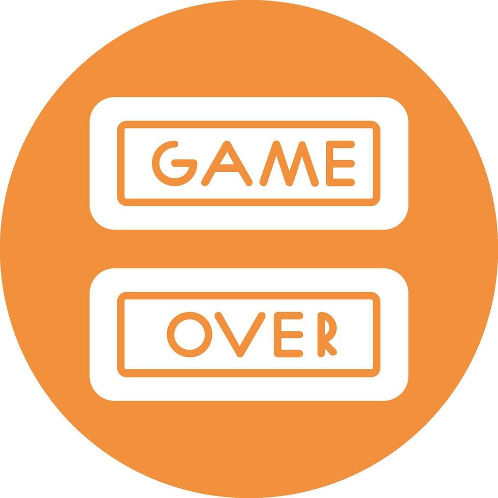 Game over Vector Icon