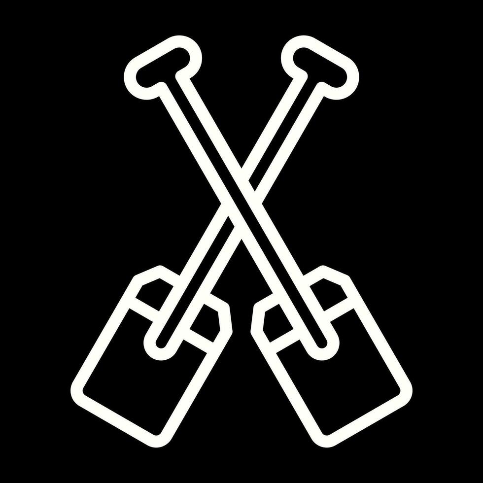 Oar Vector Icon