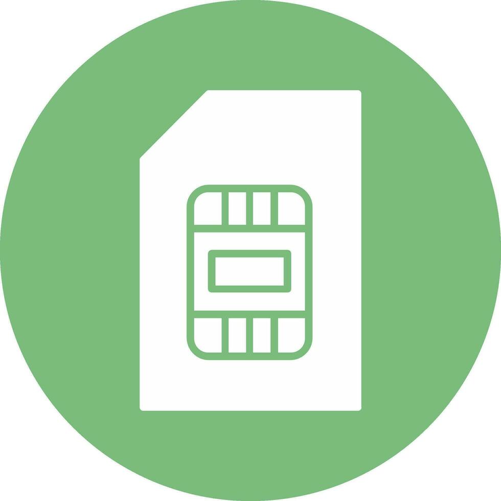 sim Vector Icon