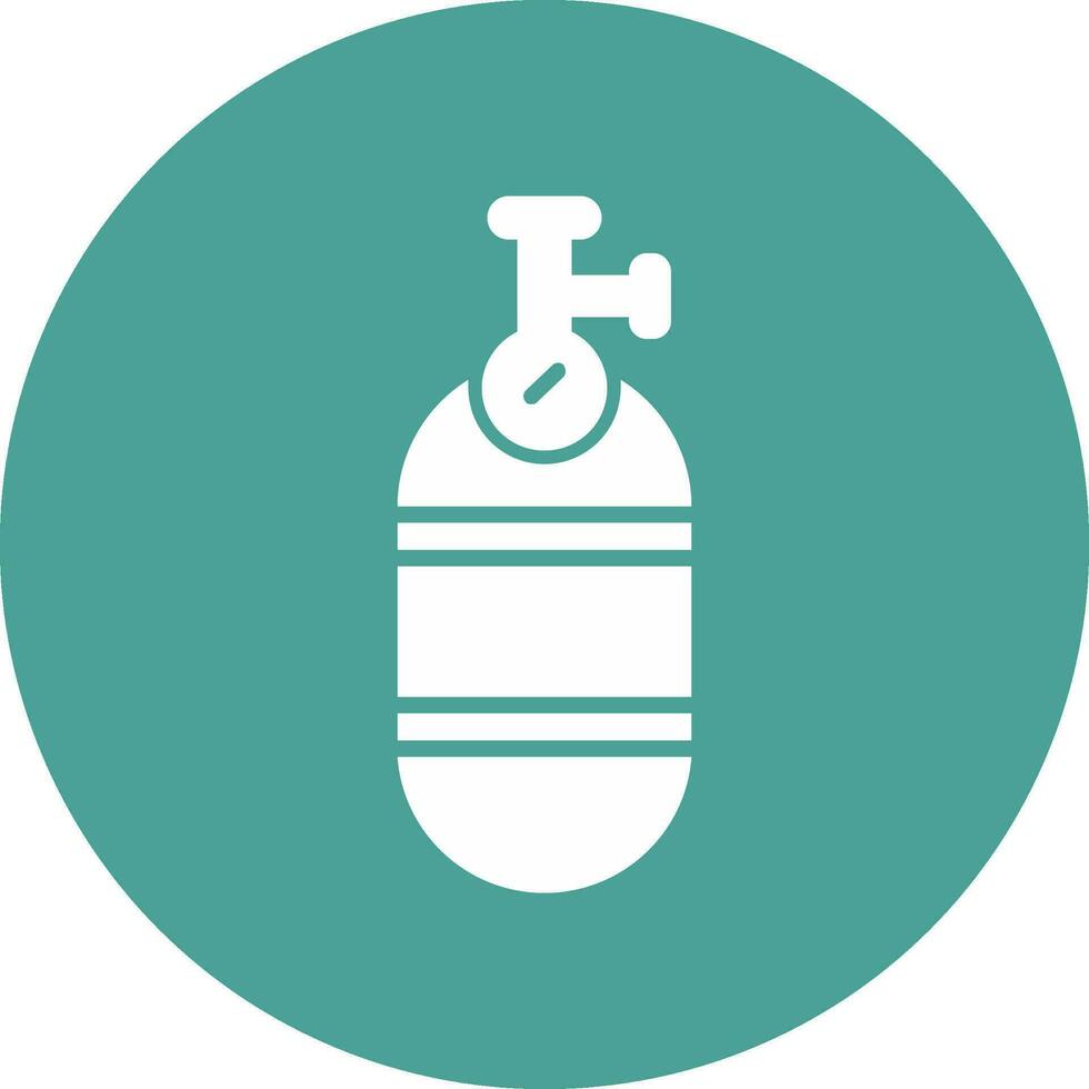 Oxygen Tank Vector Icon