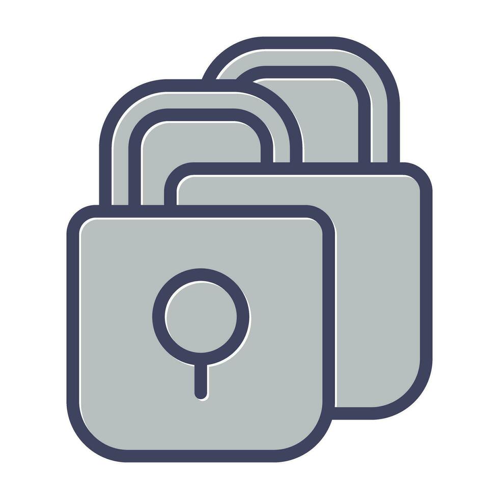 Padlocks Vector Icon