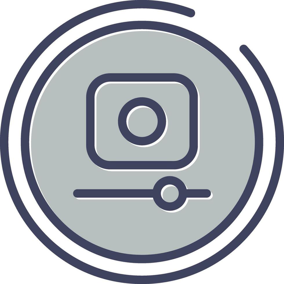 Video Record Button Vector Icon